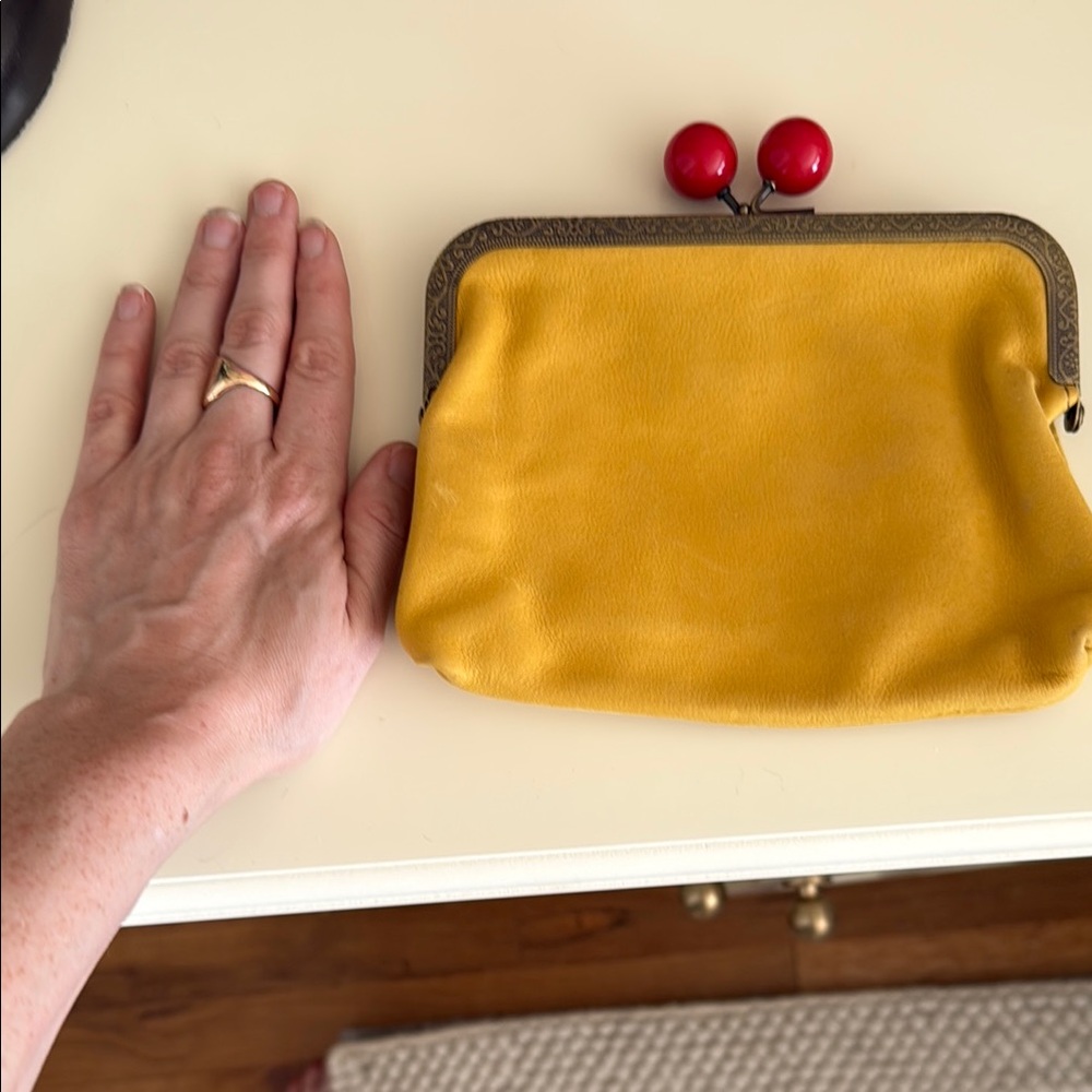Yellow Clutch Bag - Picture 3 of 5